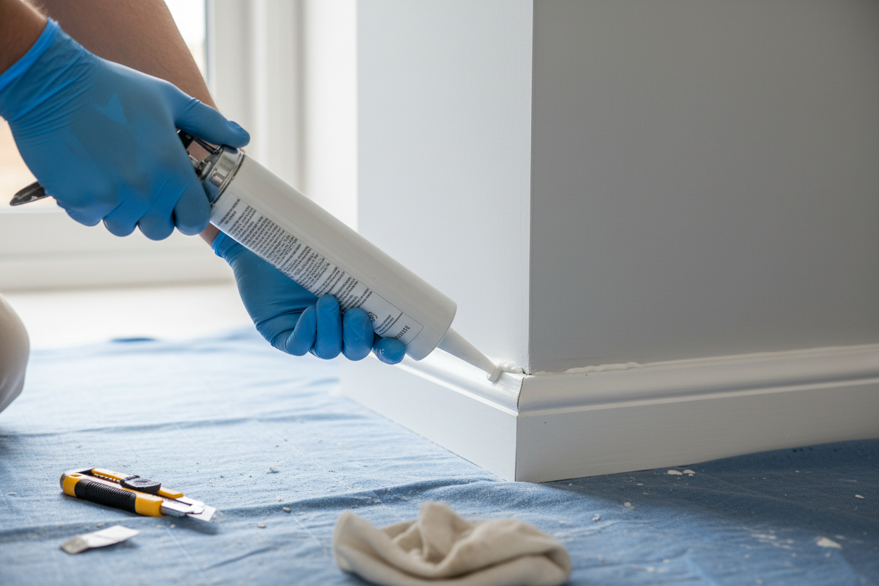 How to Fill and Repair Gaps in Skirting Boards