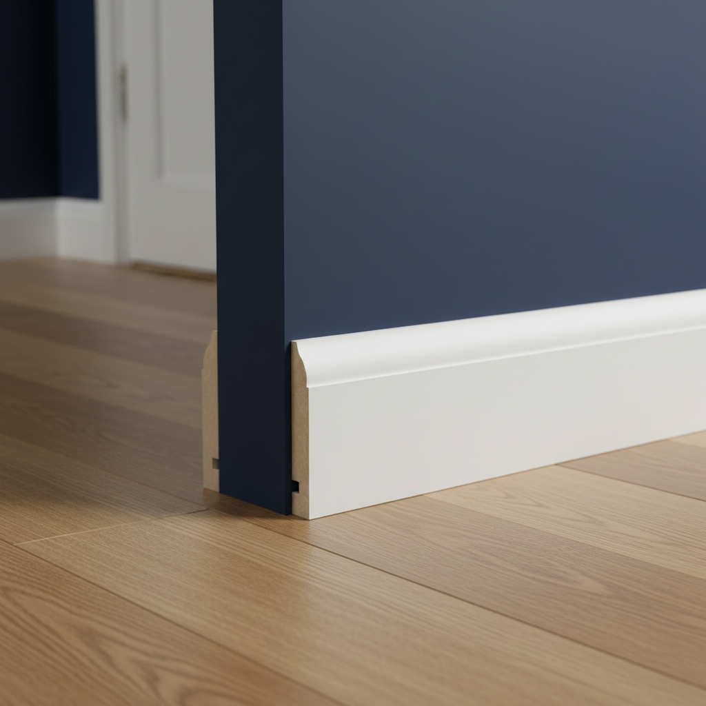 Lambs Tongue MDF Skirting Boards — Profile Guide | Univers Skirting & Architrave