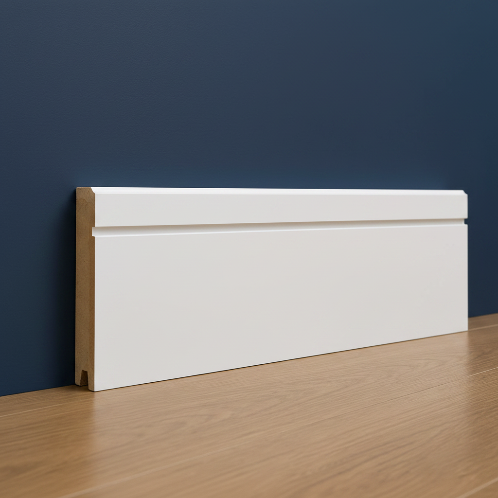 One Square Groove MDF Skirting Boards — Profile Guide | Univers Skirting & Architrave