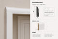 Ovolo MDF Architrave — 3050 / 69 / 18 / UNPRIMED