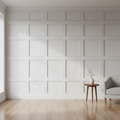Square Edge MDF Wall Panelling installed