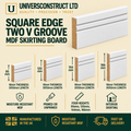 Square Edge Two V Groove collection picture