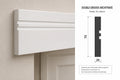 Two Square Groove MDF Architrave — 3050 / 69 / 18 / UNPRIMED